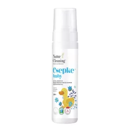   Csepke Baby Ultra Sensitive Illat- és allergénmentes Babafürdető Hab és Sampon körömvirággal 200 ml