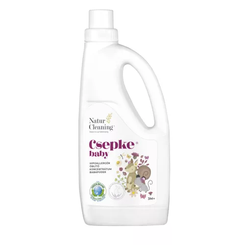 Csepke baby hipoallergén öblítő babapúder 3m+ 1 liter