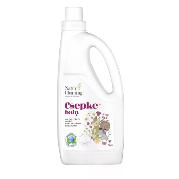 Csepke baby hipoallergén öblítő babapúder 3m+ 1 liter Csepke baby hipoallergén öblítő babapúder 3m+ 1 liter