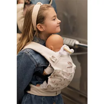 Manduca DollCarrier játék babahordozó RainbowDay