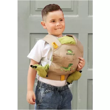 Manduca DollCarrier játék babahordozó T-Rex