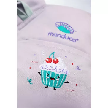 Manduca DollCarrier játék babahordozó Cupcake