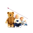 Manduca DollCarrier játék babahordozó Cupcake Manduca DollCarrier játék babahordozó Cupcake