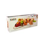 Cubika húzható fa tacskó kutya