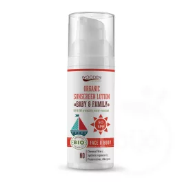 Wooden Spoon bio naptej és testápoló spf50, 50ml
