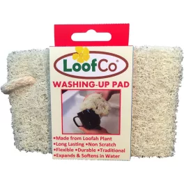 LoofCo Luffa szivacs mosogatáshoz, 2 db