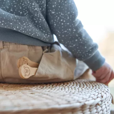 Bambu Kids kanál és villa, állatos mintával