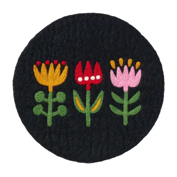 Klippan nemezelt edényalátét tulipán Klippan nemezelt edényalátét tulipán
