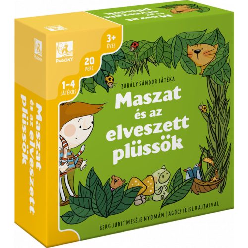 Berg Judit - Maszat és az elveszett plüssök társasjáték