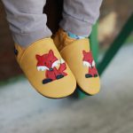 Liliputi puhatalpú cipő Paws Rókás - Méret L