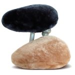 Fellhof báránybőr bicikliülés borítás - Antracit