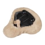 Fellhof báránybőr bicikliülés borítás - Antracit