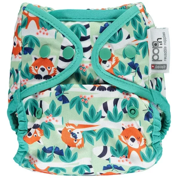 Pop-in pelenkakülső, vörös panda patentos Pop-in pelenkakülső, vörös panda patentos