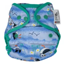Pop-in pelenkakülső, patentos, lunda blue puffin