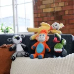 Pop-in horgolt figura - Nora the lemur