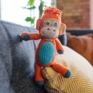 Pop-in horgolt figura - Reggie the orangutan Pop-in horgolt figura - Reggie the orangutan