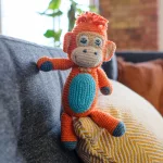 Pop-in horgolt figura - Reggie the orangutan