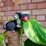Pop-in horgolt figura - Archer the toucan