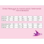 Emilla menstruációs bugyi - Pink Garden - L