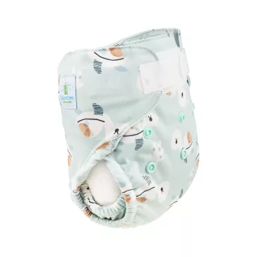   Blümchen Újszülött PUL pelenkakülső 3-6kg - cozy teknős