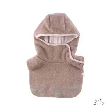   Popolini iobio gyapjú űrhajós sapka beige melange 2 méret
