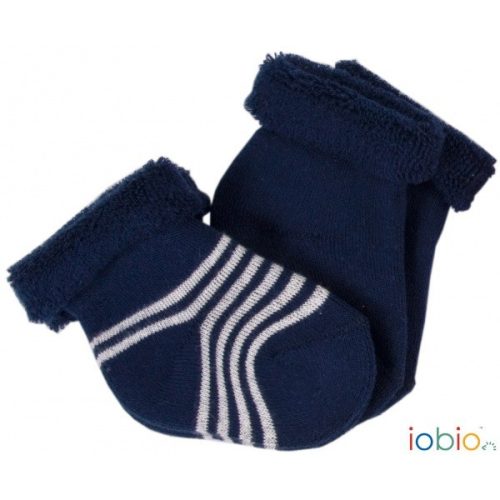 Popolini Iobio - Kék csíkos zokni