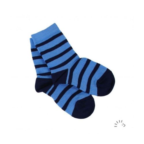 Popolini Iobio - kék csíkos zokni