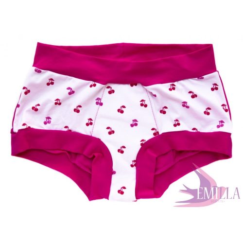 Emilla menstruációs bugyi, Pink Cherry - Méret: S