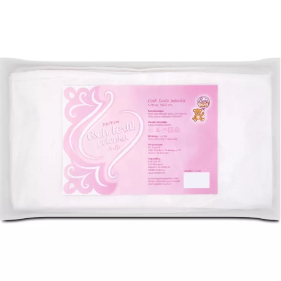 Babybruin csehtextil pelenka - 5db Babybruin csehtextil pelenka - 5db