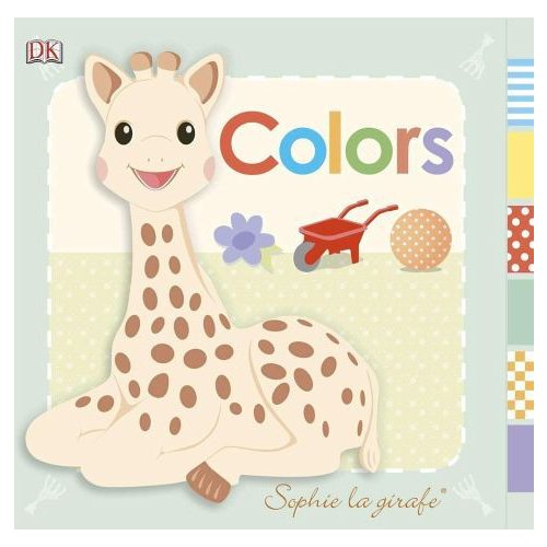 Sophie la Girafe: Colors - angol nyelvű könyv