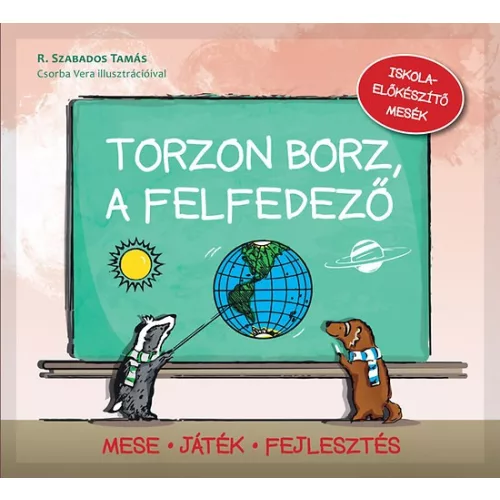 Torzon borz, a felfedező - Iskola-előkészítő mesék