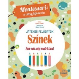 Színek - játékos feladatok, Montessori foglalkoztató