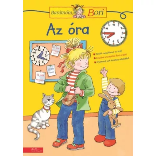Az óra, barátnőm Bori foglalkoztató