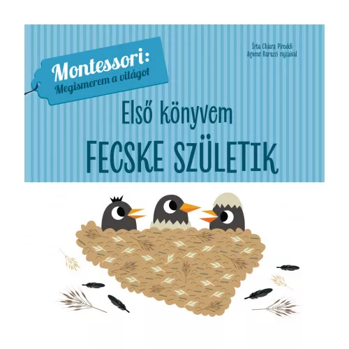 Első könyvem - Fecske születik - Montessori: Megismerem a világot