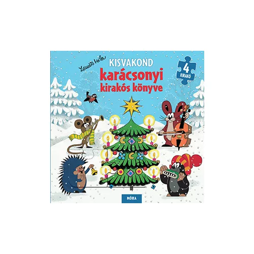 Kisvakond karácsonyi kirakós könyve