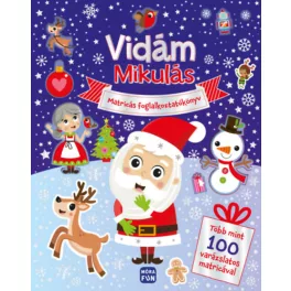 Vidám Mikulás - Matricás foglalkoztatókönyv