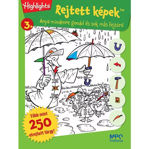 Rejtett képek 3. Anya minenre gondol és sok más fejtörő