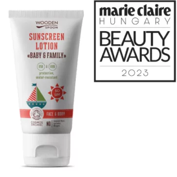 Wooden Spoon Bio naptej és testápoló SPF50 (150ml)