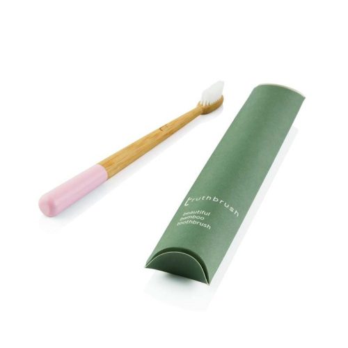 Truthbrush bambusz fogkefe - Pink