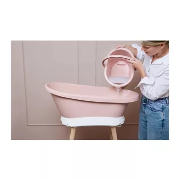 Bébé-Jou pelenkatartó vödör fedéllel - Pale Pink