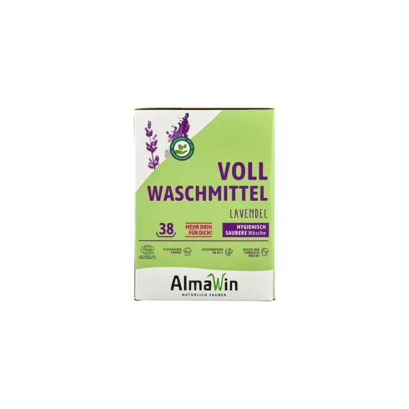 Almawin általános mosópor koncentrátum - 36 mosáshoz 2kg levendulás Almawin általános mosópor koncentrátum - 36 mosáshoz 2kg levendulás