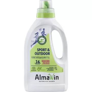   Almawin folyékony mosóószer sport és külltéri funkcionális ruházat mosásához 16 adag 750ml