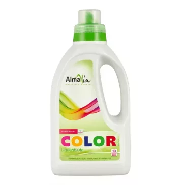   Almawin Color Öko Folyékony mosószer koncentrátum színes ruhákhoz Hársfavirág kivonattal - 750 ml
