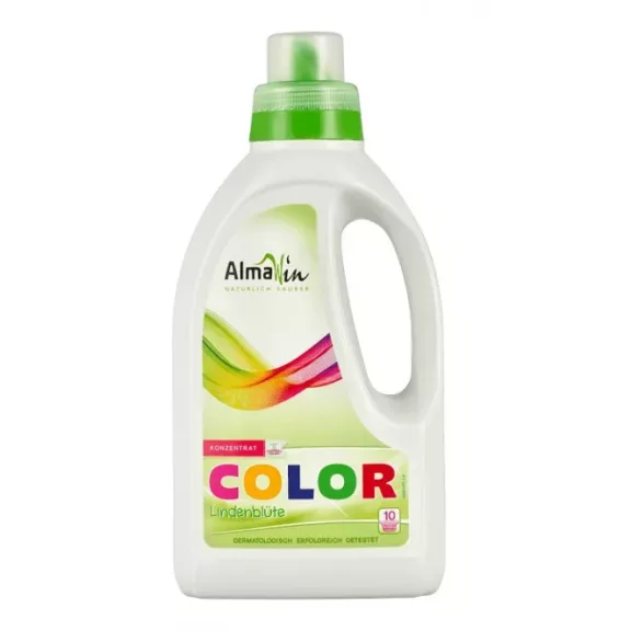 Almawin Color Öko Folyékony mosószer koncentrátum színes ruhákhoz Hársfavirág kivonattal - 750 ml Almawin Color Öko Folyékony mosószer koncentrátum színes ruhákhoz Hársfavirág kivonattal - 750 ml