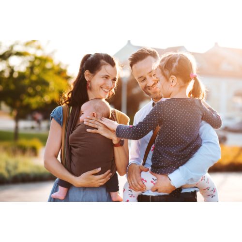 BB Slen hordozókendő tapenade - Hordozókendő méret 4,9 méter