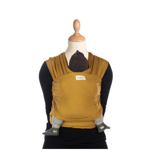 Tricot Slen Organic babahordozó kendő, Amber Gold