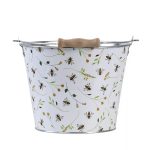 Méhecske mintás fém vödör - 5 literes