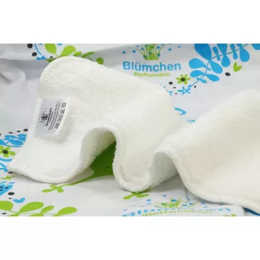 Blümchen bambusz-pamut frottír pelenkabetét - 1 db
