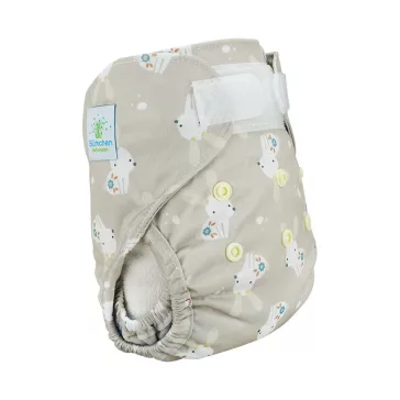 Blümchen Újszülött PUL pelenkakülső 3-6kg - Nyuszis
