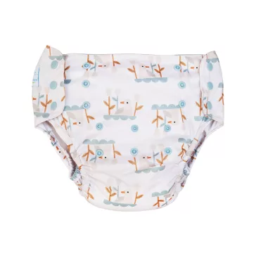 Blümchen XL pelenkakülső, mintás, patentos - Kacsa